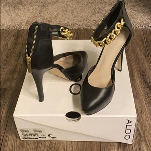 Black heels